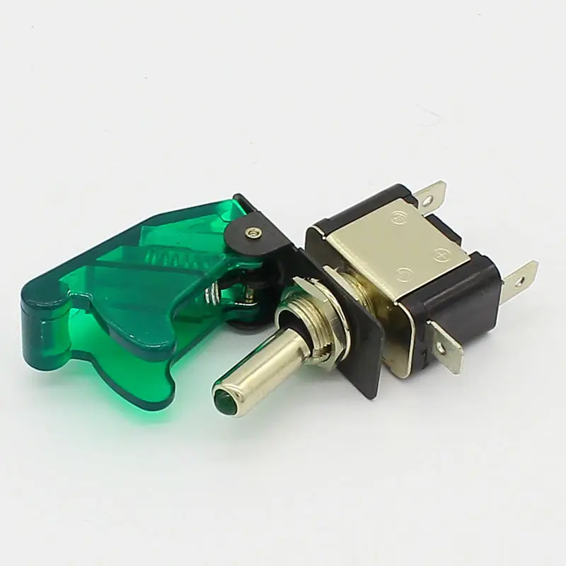 Высококачественный 4 шт. красный 12 В 20 А Крышка для гоночного автомобиля
