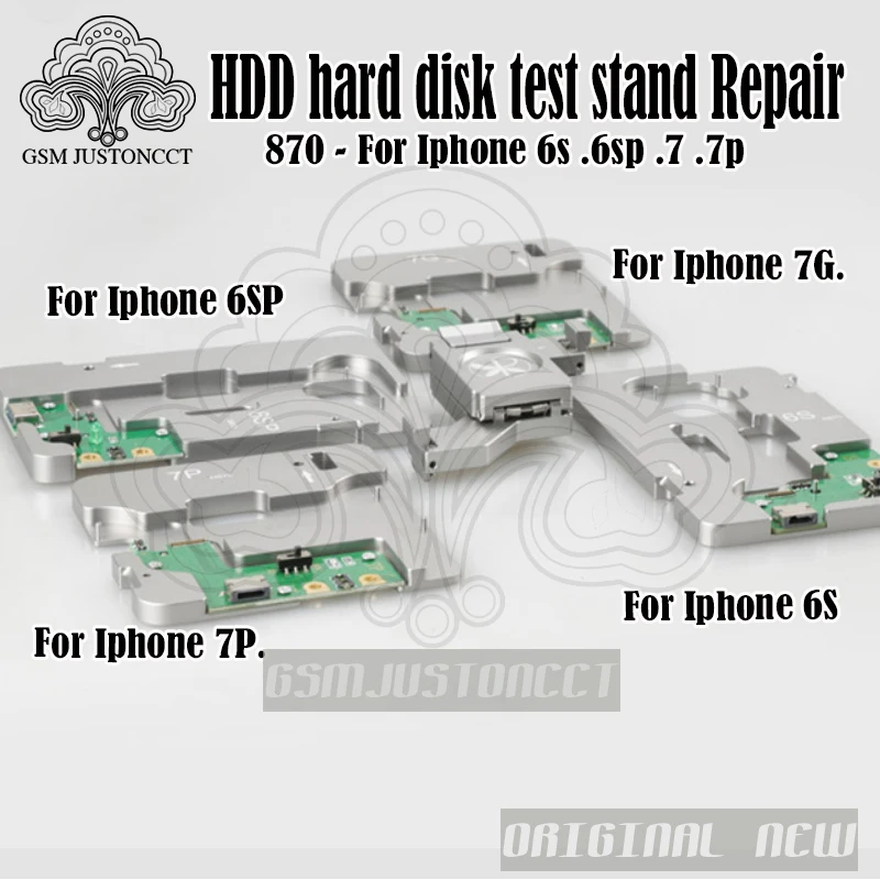 HDD жесткий диск тест Стенд Ремонт для iphone 5G 5S 5C 6G 6 P SE 6s p 7 plus NAND Flash Memory материнская