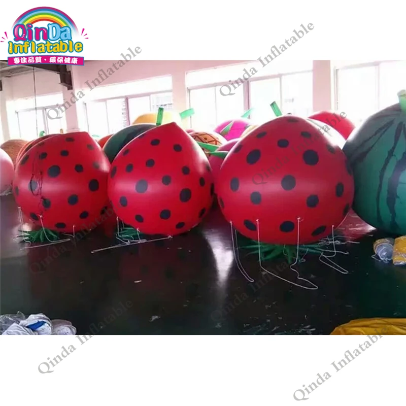 Фруктовые вечерние 2 м надувные ПВХ имитация арбуза ананас клубника грейпфрут