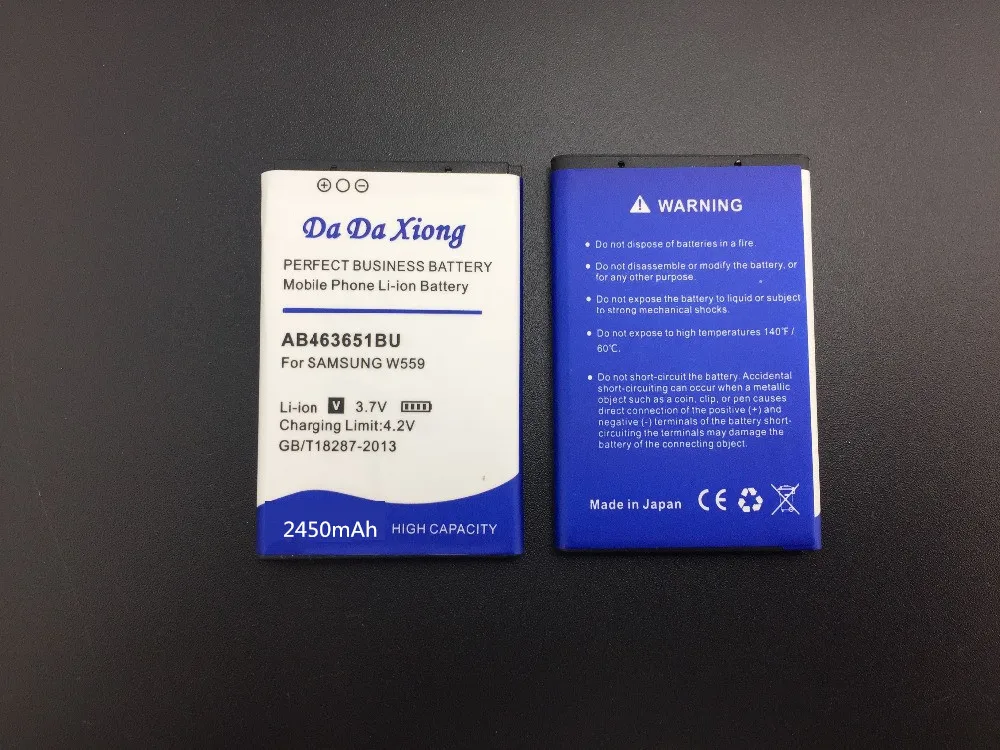 Новинка 2450 мАч AB463651BU AB463651BE Аккумулятор для Samsung S7070 S5608 S3370 L700 w559 S5628 C3222 F400 M7500 M7600 S3650