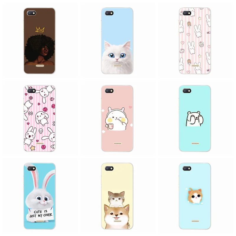 Case for Xiaomi Redmi 6A 4X Note 3 Mi A1 4 Pro 4A 5 6 pro 5A Cat Cover Silicone Phone Tpu Funda Coque E193 |