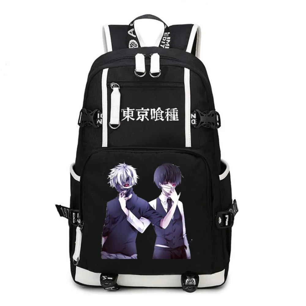 Токио вурдалак Kaneki Кен/Fairy Tail/мой герой Академии мультфильма рюкзак школьные сумки ноутбук плечи сумки рюкзак для путешествий сумки - Цвет: S
