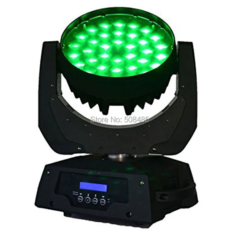 4 шт./лот Светодиодная панель zoom Light 36*10 Вт RGBW вращающийся головной свет