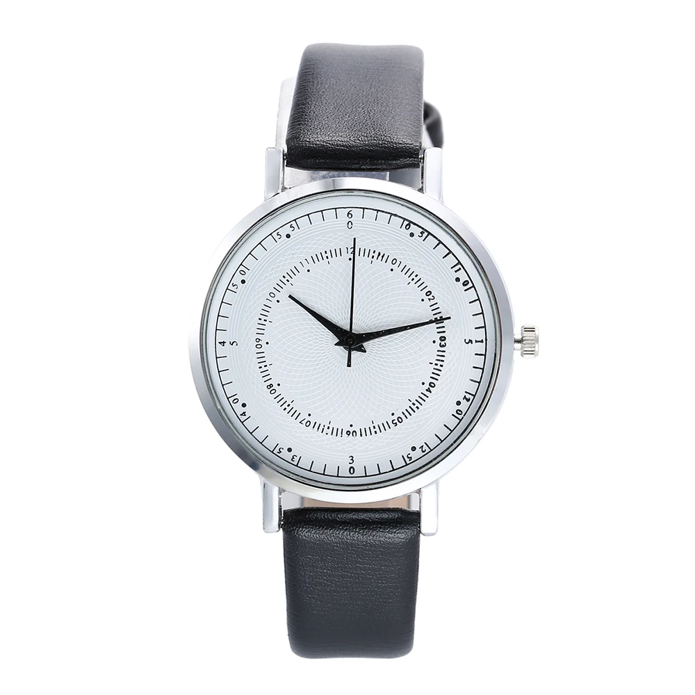 Модные часы для женщин Стильный золотой кожаный ремешок женские Relogio Feminino