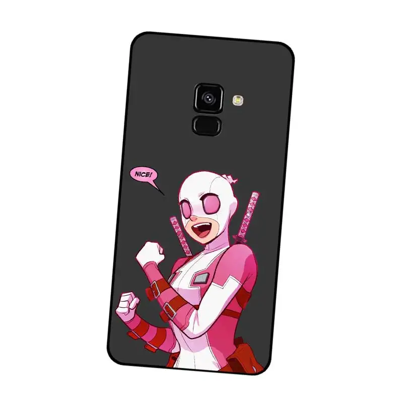P035 фильма Дэдпул Рубашки Красочные черный силиконовый чехол для Samsung Galaxy J2 J3 J4 J5 J6