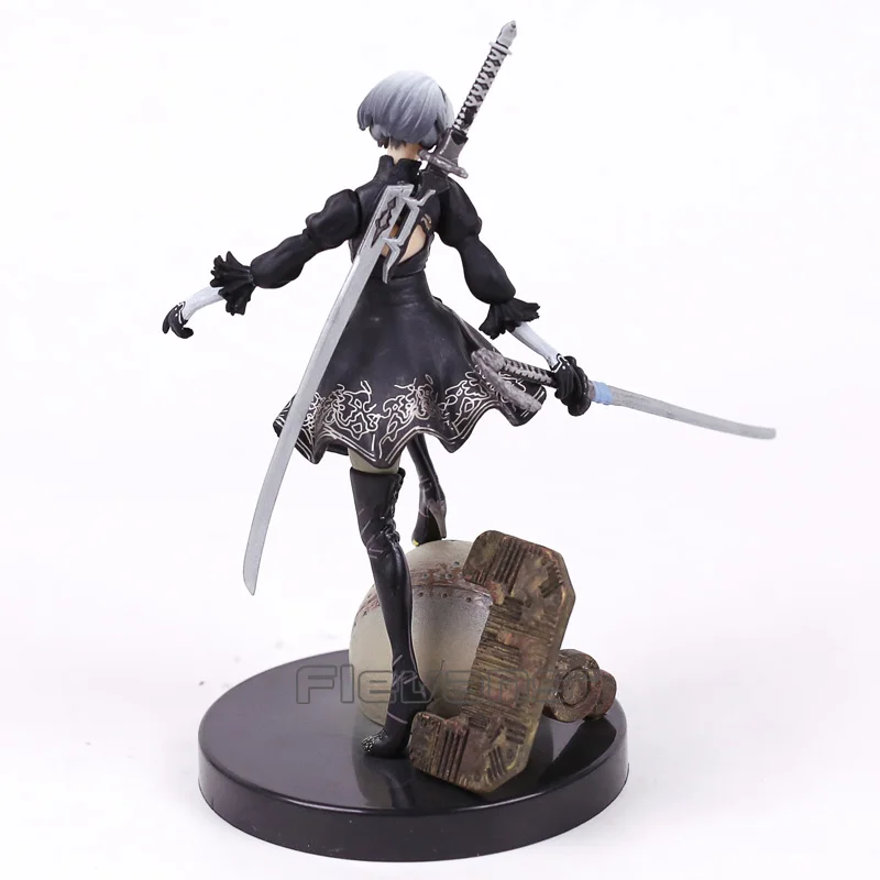 НИР автоматов 2B YoRHa № 2 Тип B ПВХ фигурка Коллекционная модель игрушки с розничной коробкой; высота каблука 14 см