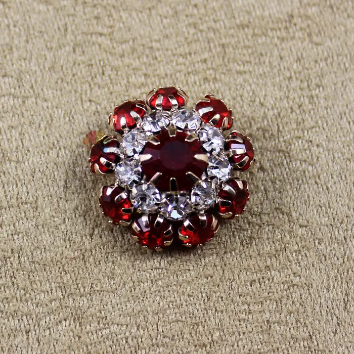 5pcs Round Metal Sew on rhinestone buttons DIY Browband Hair Accessories Wedding invitations decoration Crystal Centerpieces | Дом и сад