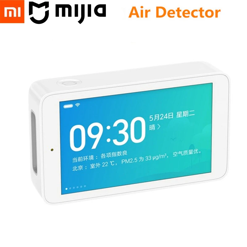 Original Xiaomi Mijia Air Detector High-precision Sensor 3.97 inch Screen Resolution USB Interface Home office PM2.5 Monitoring |
