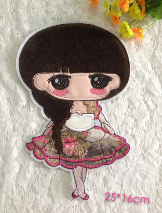 8 шт. нашивки принцессы с героями мультфильмов для маленьких девочек