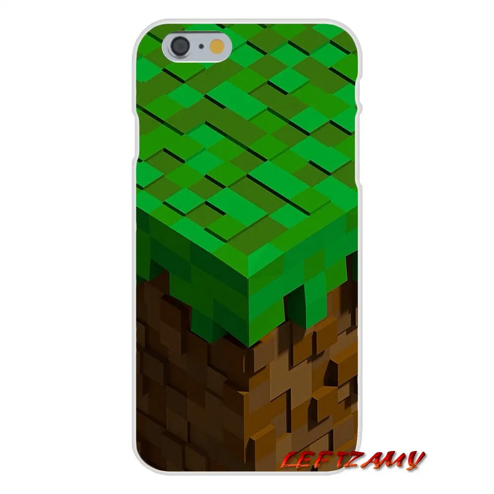 Для iPhone X 4 4S 5 5S 5C SE 6 6S 7 8 Plus аксессуары чехол для телефона криперы Minecraft