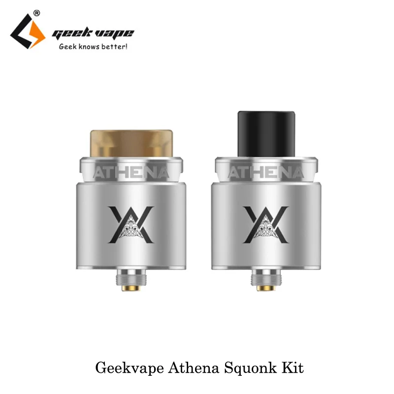 Оригинальный geekvape Athena squonk комплект механический мод VAPE 6.5 мл бутылка с RDA танк