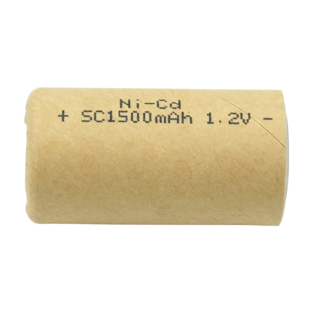 NiCd NI-CD SC 1,2 v аккумуляторные батареи 1500mah Электроинструмент батареи скорость разряда 10C-15C