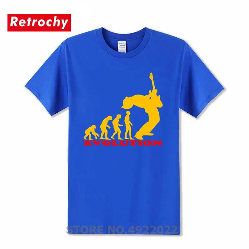 Stylish Bass Player T-Shirt Creative Design Evolution Men's T Shirt Funny Rock Music Lovers Tshirt Urban Brand New Clothing | Мужская