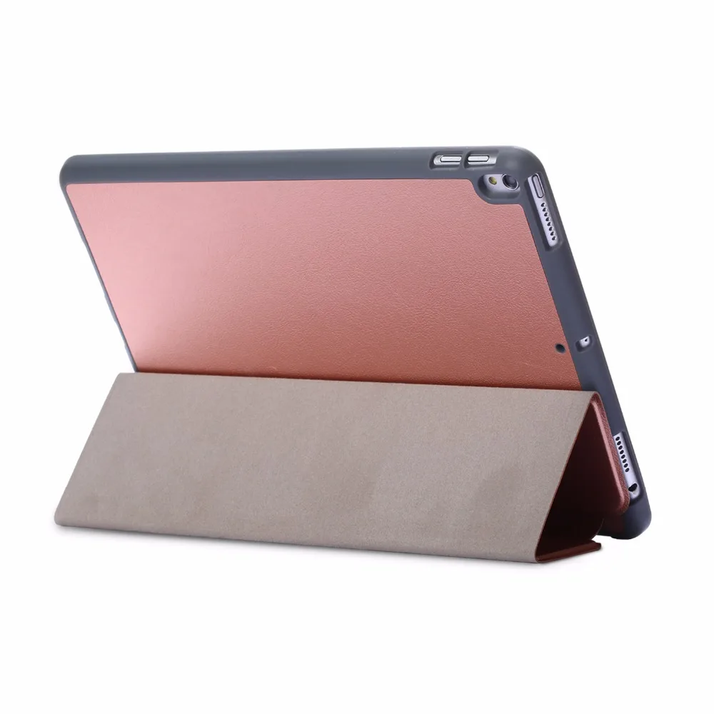 Мягкий силиконовый чехол для Apple iPad Air 10,5 Pro 10,5 чехол Trifold Магнитный умный сон Funda+ пенал