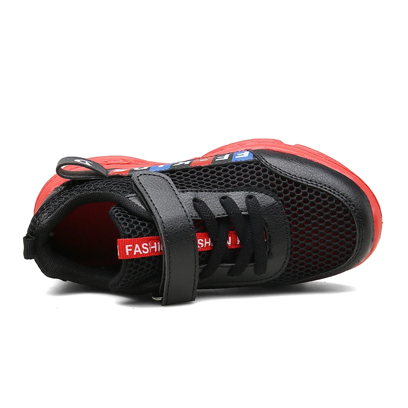 2019 Big Kid Boys Sneakers Breathable Shockproof Children Sports Shoes Kids Running shoes Outdoor Mesh Summer Spring | Спорт и