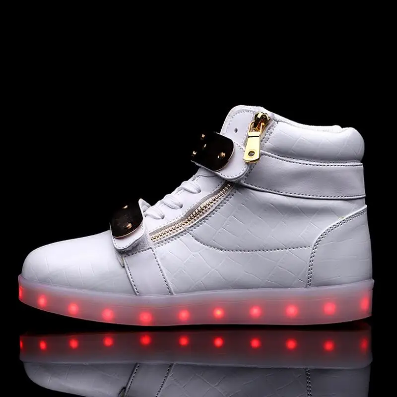 Горячая Продажа женской обуви 8 Цвета Высокие ПРИВЕЛО Обувь для Взрослых Белый