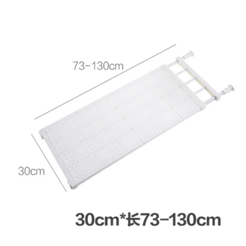 Width30X73-103cm Модернизированный выдвижной стеллаж для хранения шкафов для шкафов, многоуровневый кухонный держатель для хранения, отдельные полки, органайзер для спальни, полка - Цвет: Width30X73-103cm