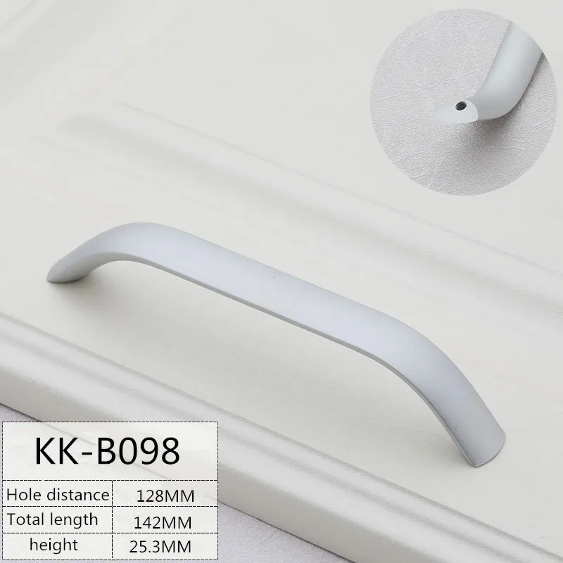 KK& FING, 1 шт., современные алюминиевые ручки для дверей, простые ручки для выдвижных ящиков, для спальни, шкафа, шкафа, кухонного шкафа, ручки и ручки