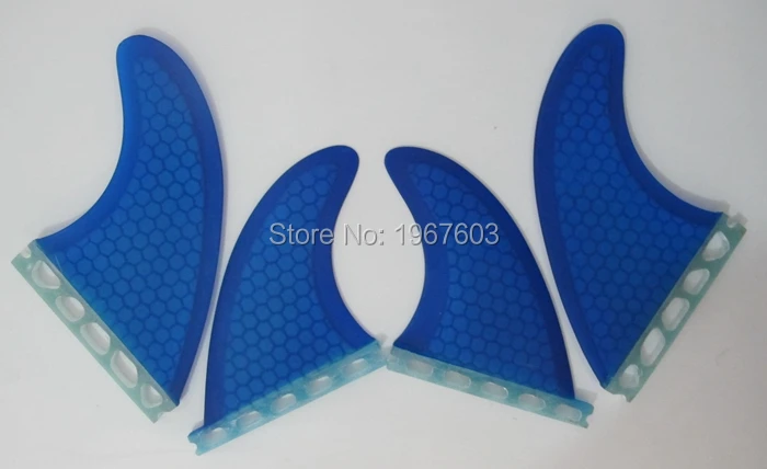 4 шт./лот Future Surf fin стекловолокно соты G5 GX серфинга плавники для серфборда Quad set(2 шт. G5 боковые плавники, 2 шт. GX центральный плавник