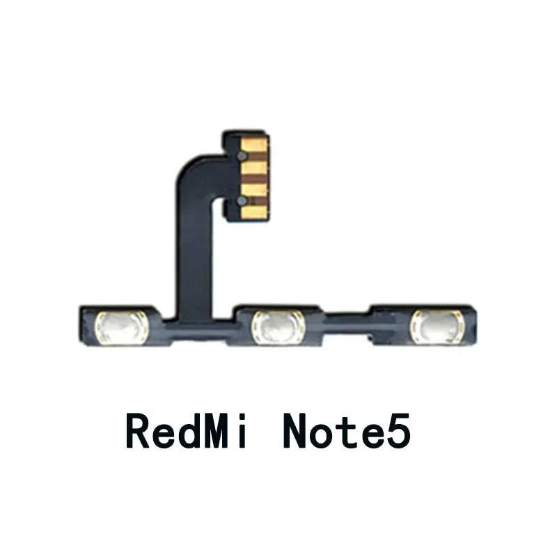 For Redmi note 5 AAA Качество телефона Flex для Xiaomi Redmi 5 note note5 note 5A включение/выключение питания+ кнопка увеличения/уменьшения громкости гибкий кабель, сменные детали - Цвет: For Redmi note 5