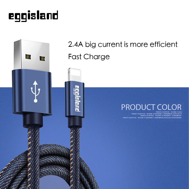OISLE USB Cable For iPhone X XS 11 6s 7 8 Plus 5s SE iPad iPod Mobile Phone Fast Charging Wire Cord Data type-c | Мобильные телефоны