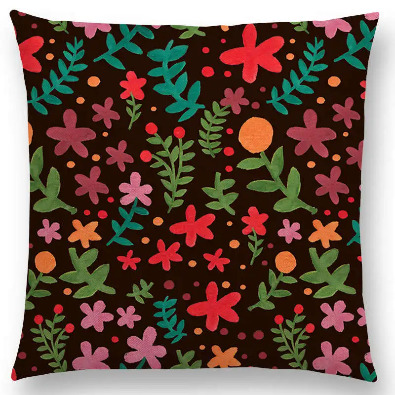 Горячая Распродажа милые маленькие цветы тропические листья Милая Весенняя