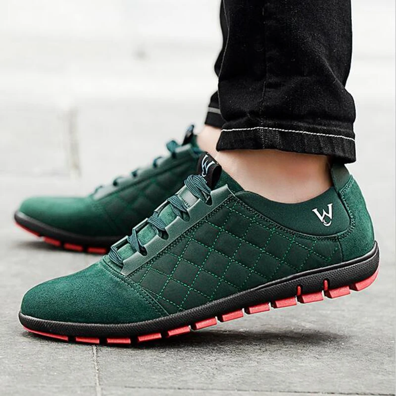 NEW 2019 Fashion Men Shoes Canvas Casual Soft shoes Lace Up Outdoor Men's Flats Breathable Zapatos Hombre plus size 39-47 