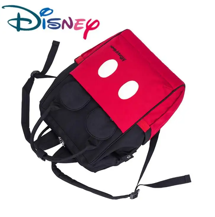 Disney пеленки сумка рюкзак сумки Минни Микки большая сумка для путешествий Оксфорд кормления ребенка Мумия Сумка Многофункциональная пеленка сумка