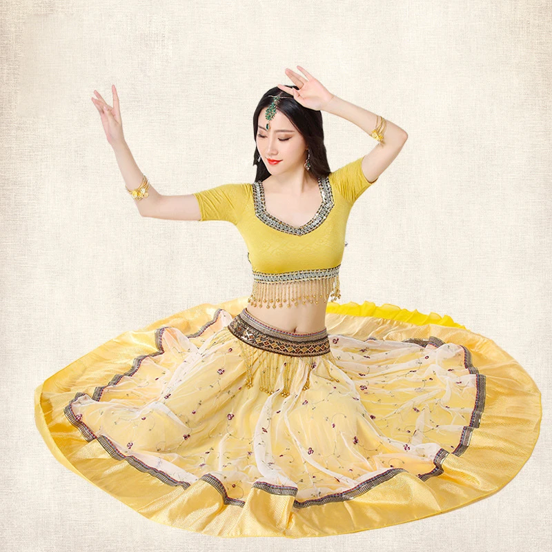 

Танцевальный костюм для женщин, индийский костюм для танца живота