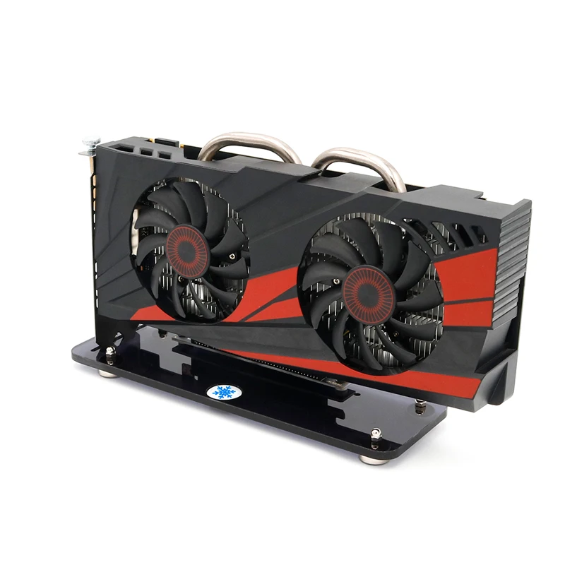 PCI E 3.0 16X вертикальный держатель подставка с магнитным кронштейном для