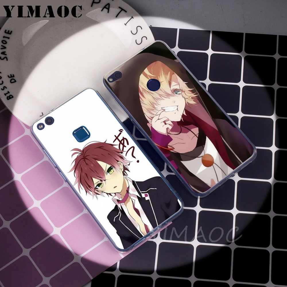 Мягкий чехол YIMAOC DIABOLIK LOVERS для Huawei P8 P9 P10 P20 P30 Lite Pro P smart 2019 |