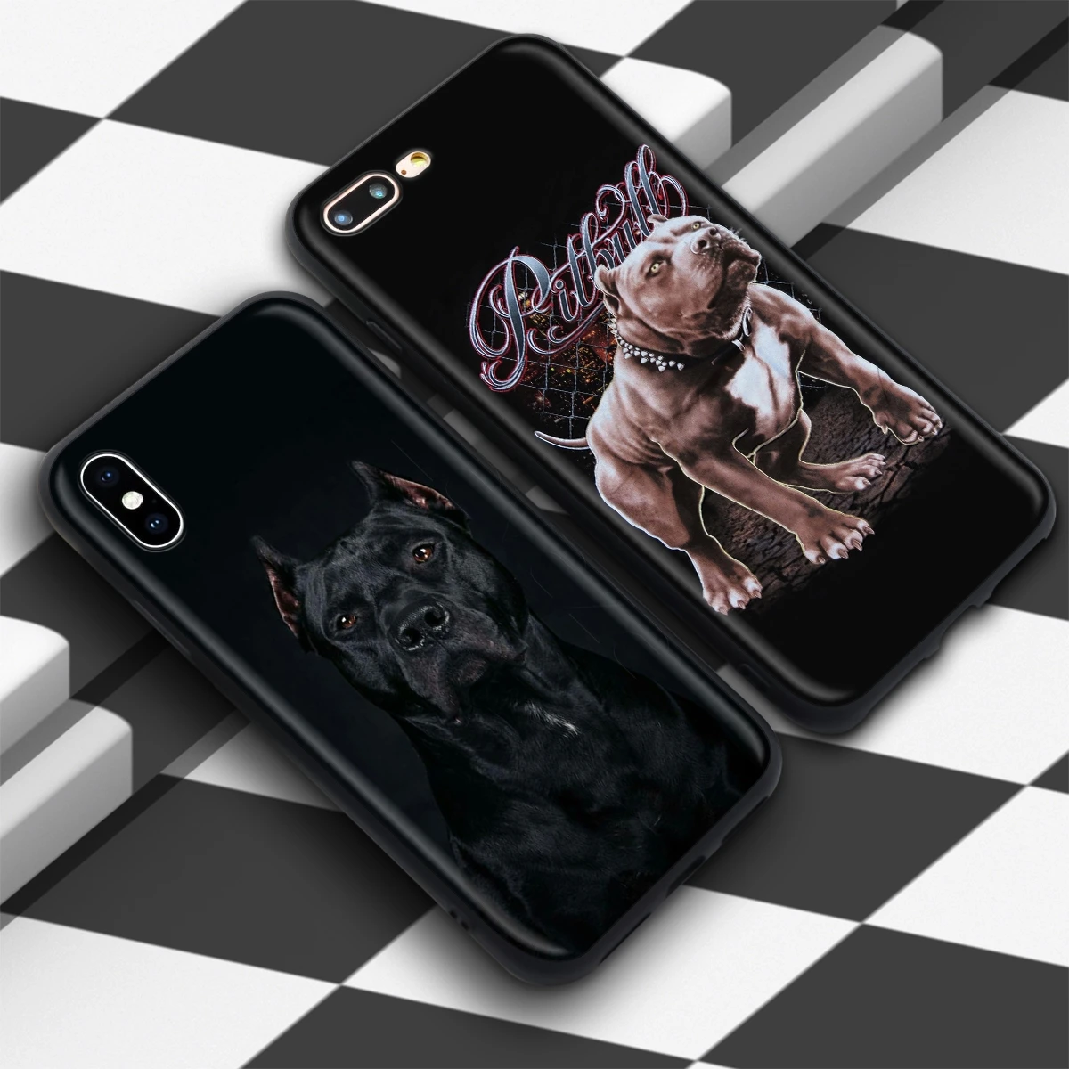 Чехол Lavaza Pit Bull для iPhone 11 Pro XS Max XR X 8 7 6 6S Plus 5 5S se