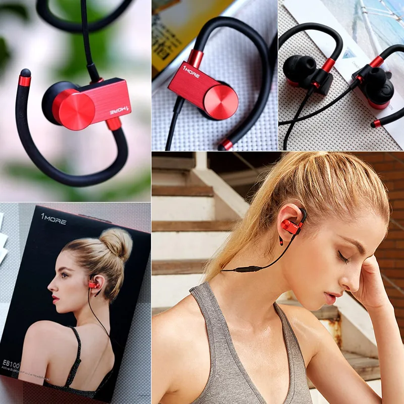 1 еще E1023BT Спортивная bluetooth гарнитура в уши беспроводные наушники для бега с
