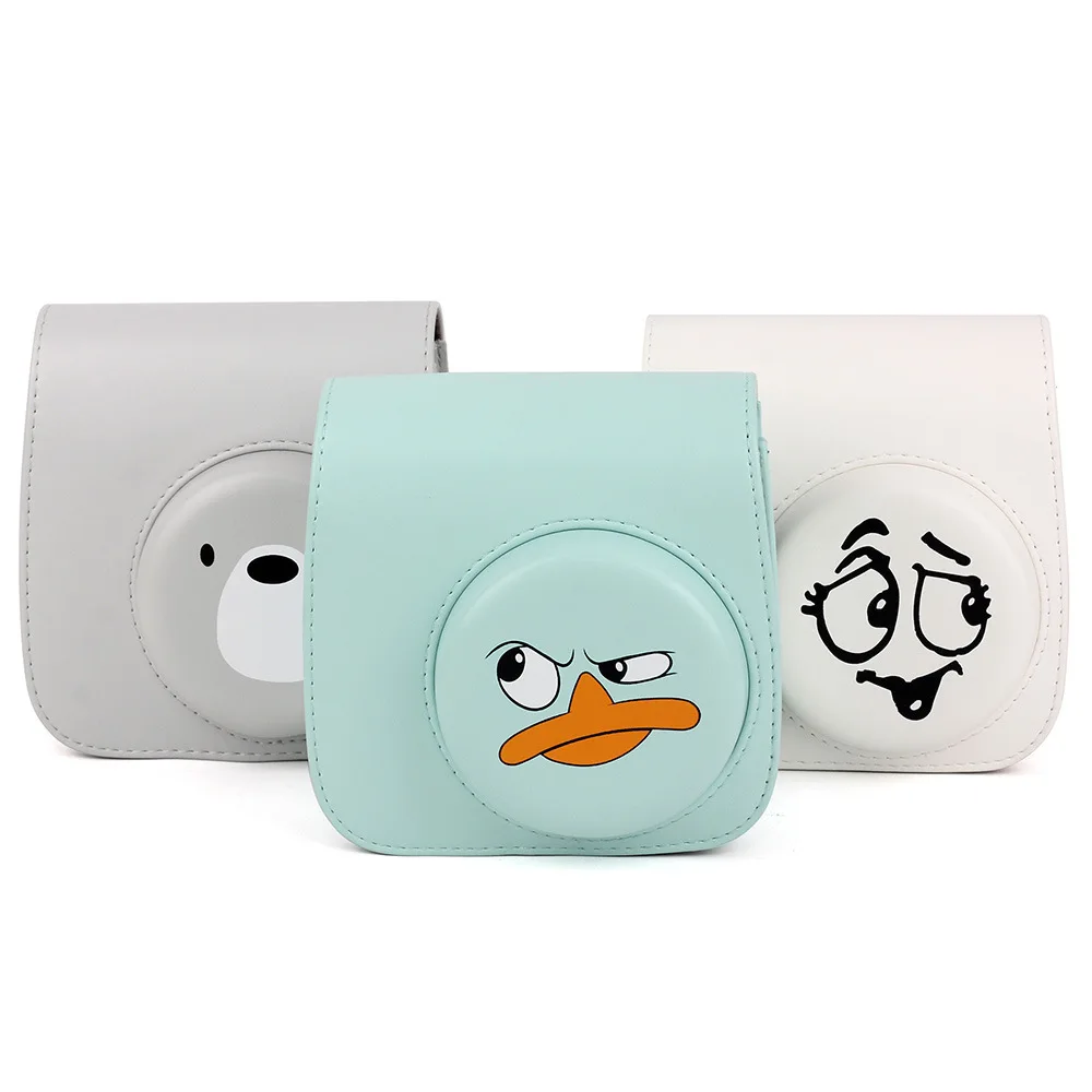 Чехол для камеры Instax Mini 9 защитный чехол кожаный Fujifilm mini 8/8 +/9 | Электроника