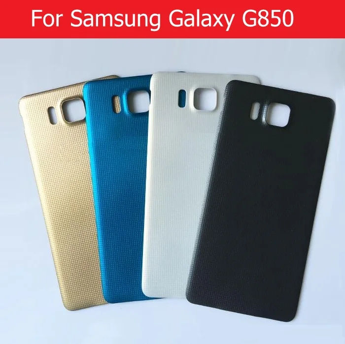 Оригинальная задняя крышка батарейного отсека для Samsung Galaxy Alpha G850 G850F задний