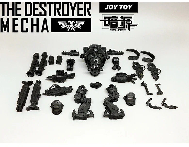 JOYTOY 1/27 Аниме Фигурки Робот "эсминец меха" военная модель игрушки