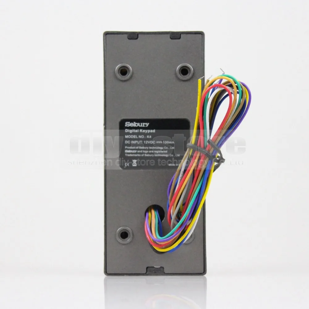 DIYSECUR RFID 125KHz считыватель клавиатуры Система контроля доступа комплект