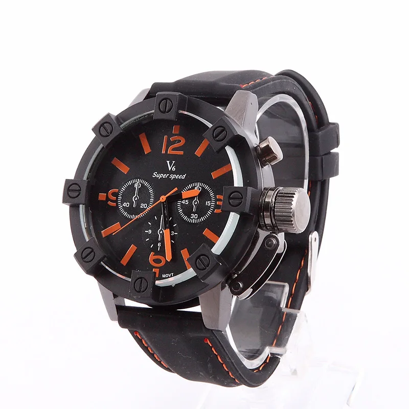 Часы наручные спортивные для мужчин и женщин креативные водонепроницаемые