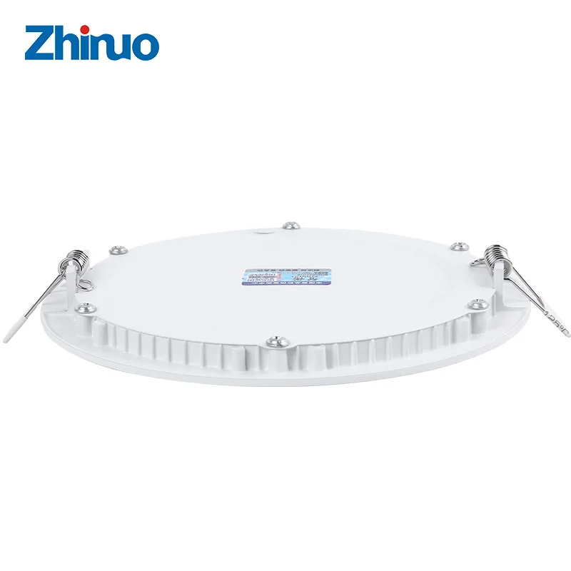 Вниз светильник светодиодный круглый панельный ультратонкий плоский 4 Вт 9 12 15 18