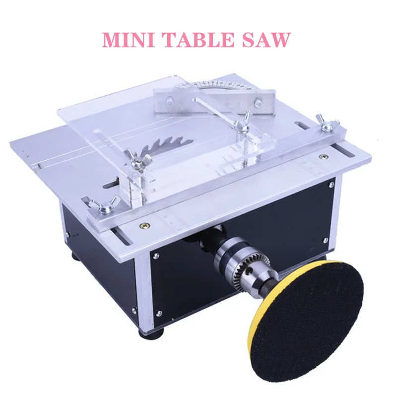 

DC12-24 Woodworking Table Saw/Small Woodworking Mini Table Saw/Electric Table Saw/Small Cutting and PolishingTable Saw