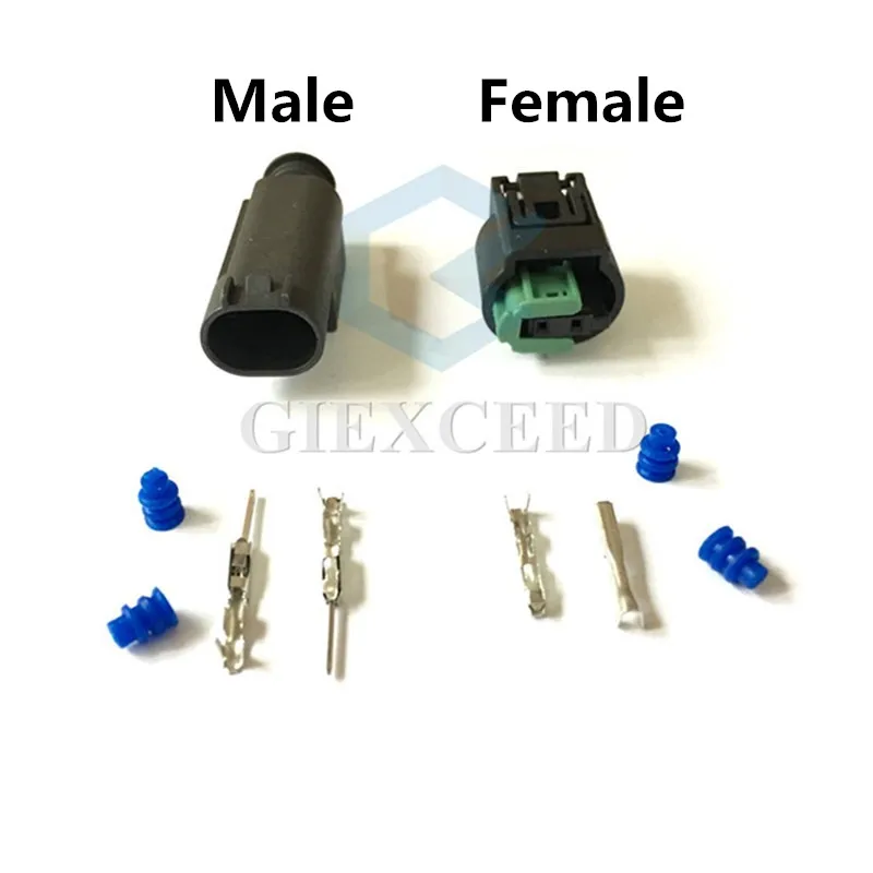 2 Pin 1-967644-1 автомобильный разъем провода Разъем двигателя охлаждающей жидкости