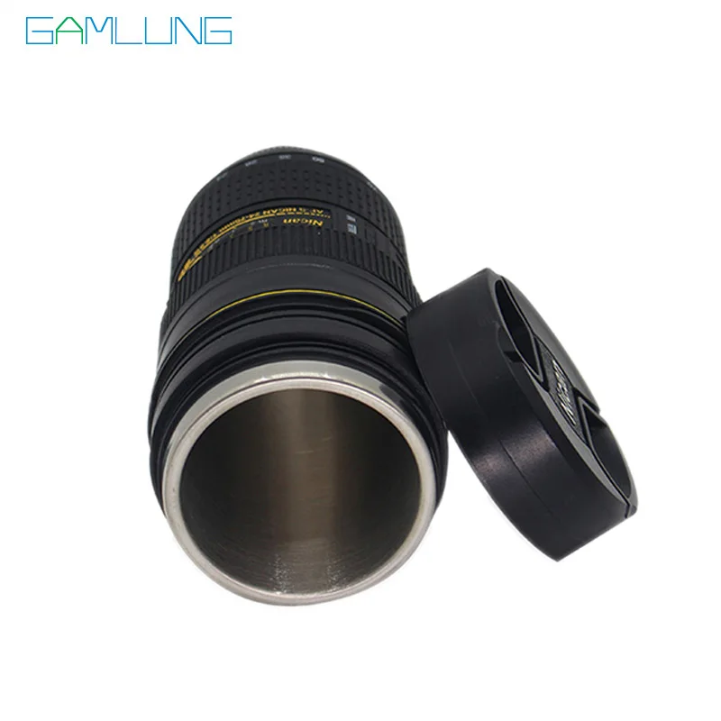 Бренд gamlung чашка для объектива из нержавеющей стали креативная имитационная