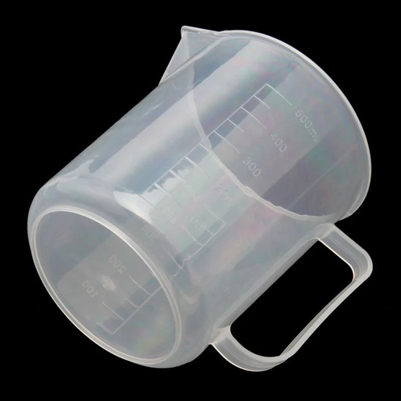 Plastic translucent measuring cup 250ml500ml1000ml optional | Дом и сад