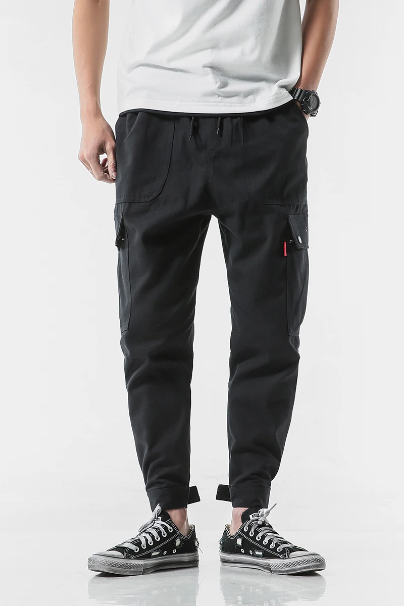 2018 New Product Leisure Time Trousers E-commerce Pocket Overalls Male Easy Feet Pants | Мужская одежда