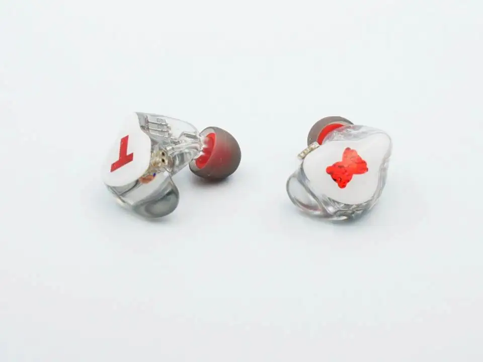 Transparent White TFZ Tx BEAR 10 10BA 2Pin 0,78 мм HiFi аудиофиловые наушники-вкладыши IEMs - Цвет: Transparent White