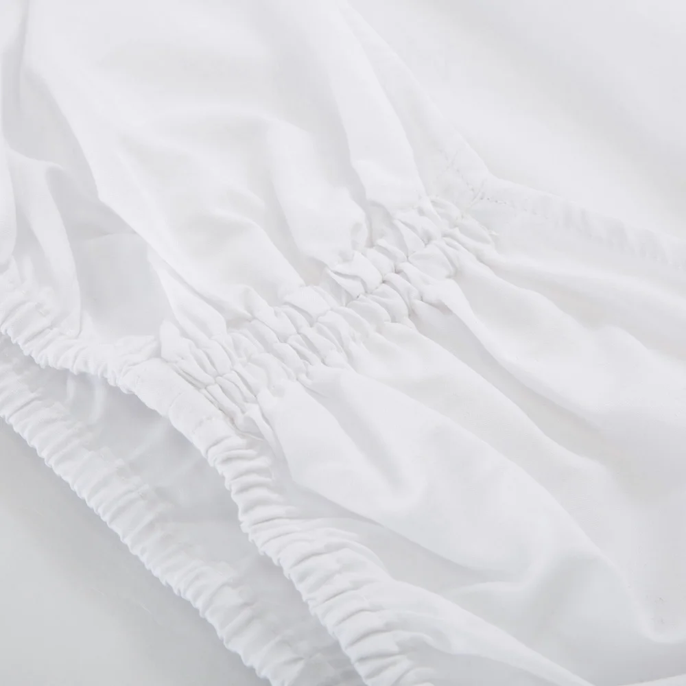 Укороченные топы Повседневная летняя мягкая однотонная блузка белая с короткими