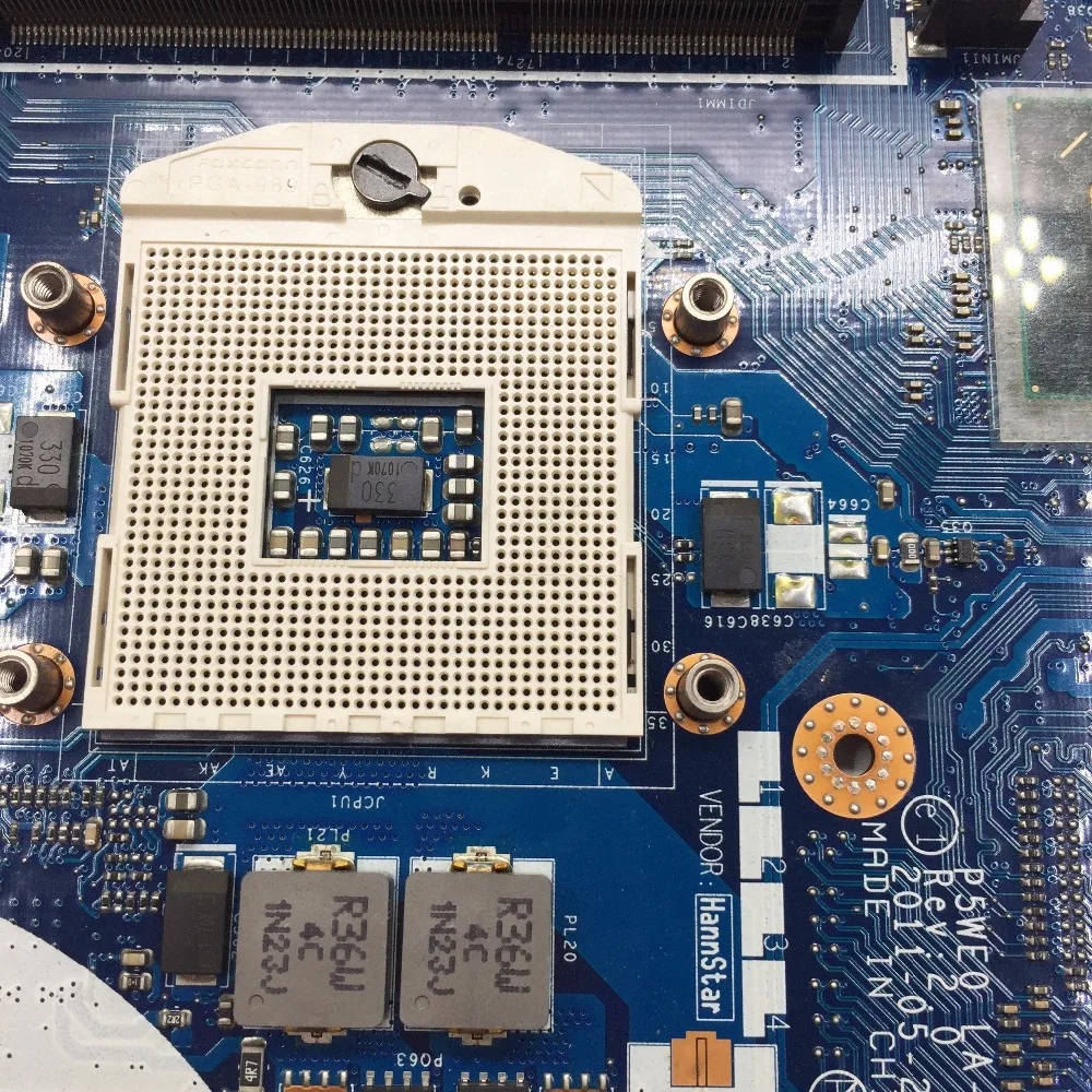 

KEFU P5WE0 LA-6901P Motherboard For acer 5750 5750G 5755 Laptop Motherboard HM65 GT520M original Test Motherboard
