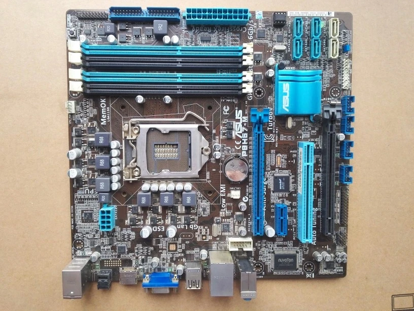 Used Asus P8H67-M Desktop Motherboard H67 Socket LGA 1155 i3 i5 i7 DDR3 32G uATX | Компьютеры и офис