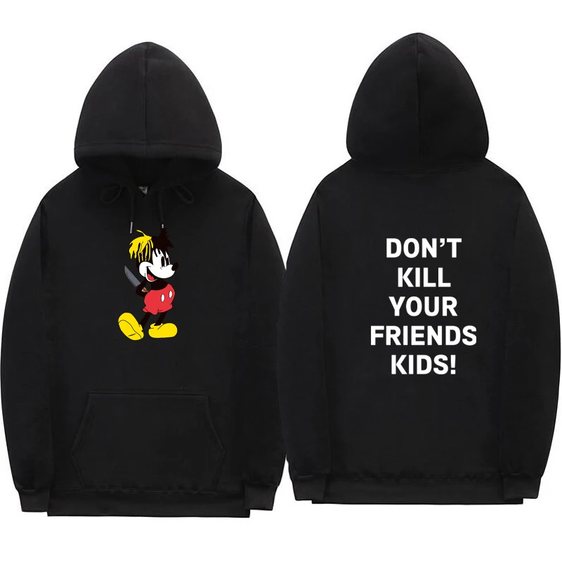 1 Revenge Limited Tour Hoodie Sweatshirts Men Women Hip Hop Hoodies XXXTENTACION Rapper Revenge Don'T Kill Your Friend Kids Hoody - Цвет: 1
