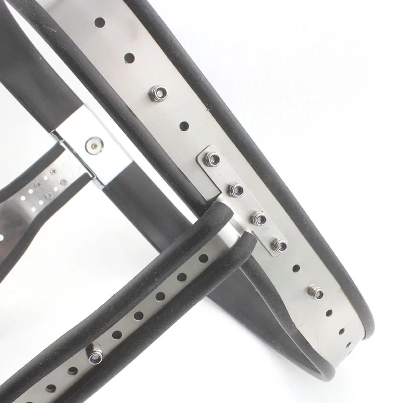 Мужской ремень верности BEEGER мужской из нержавеющей стали со съемной анальной